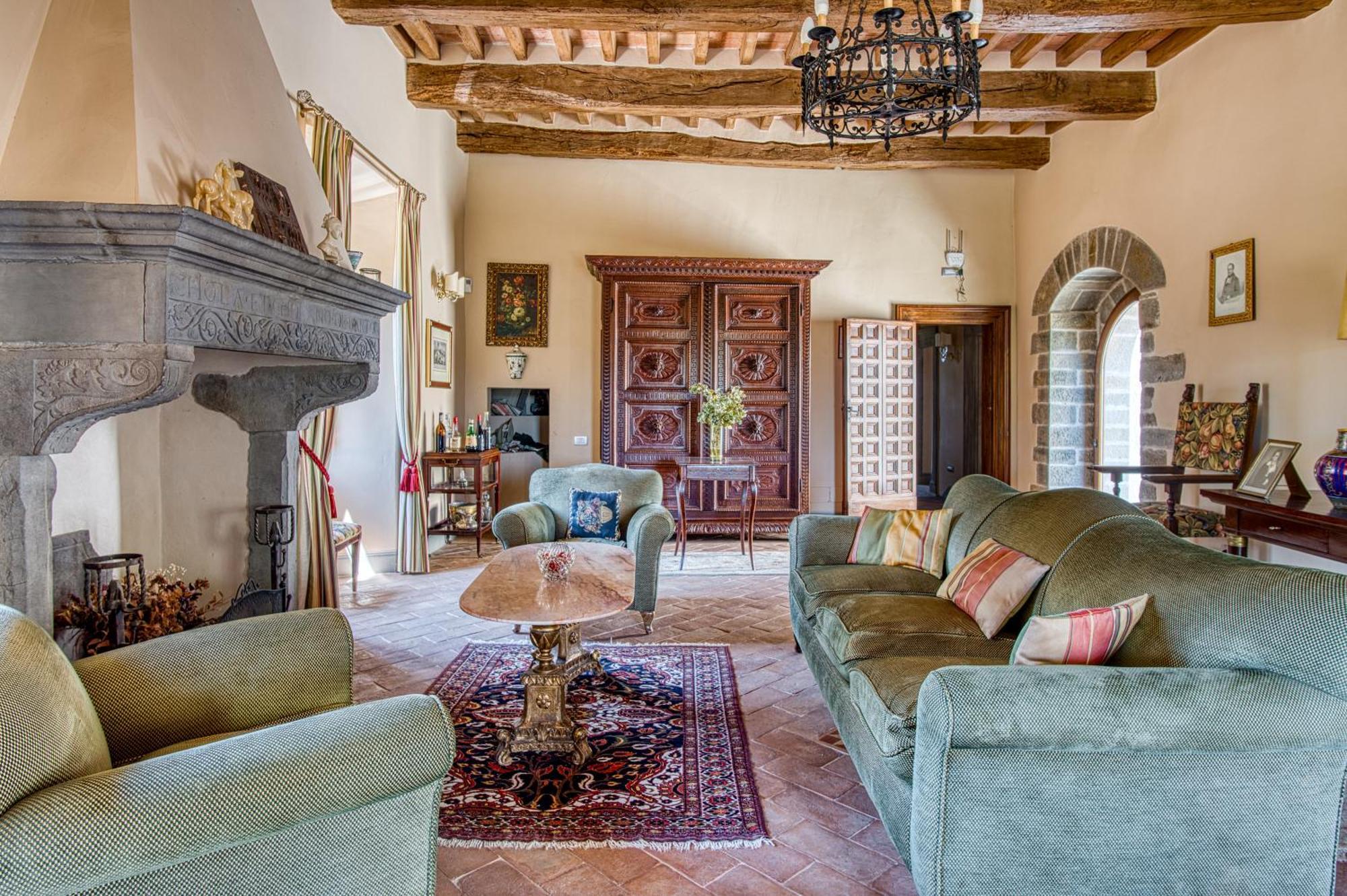 Castello Di Magrano Villa Gubbio Bagian luar foto
