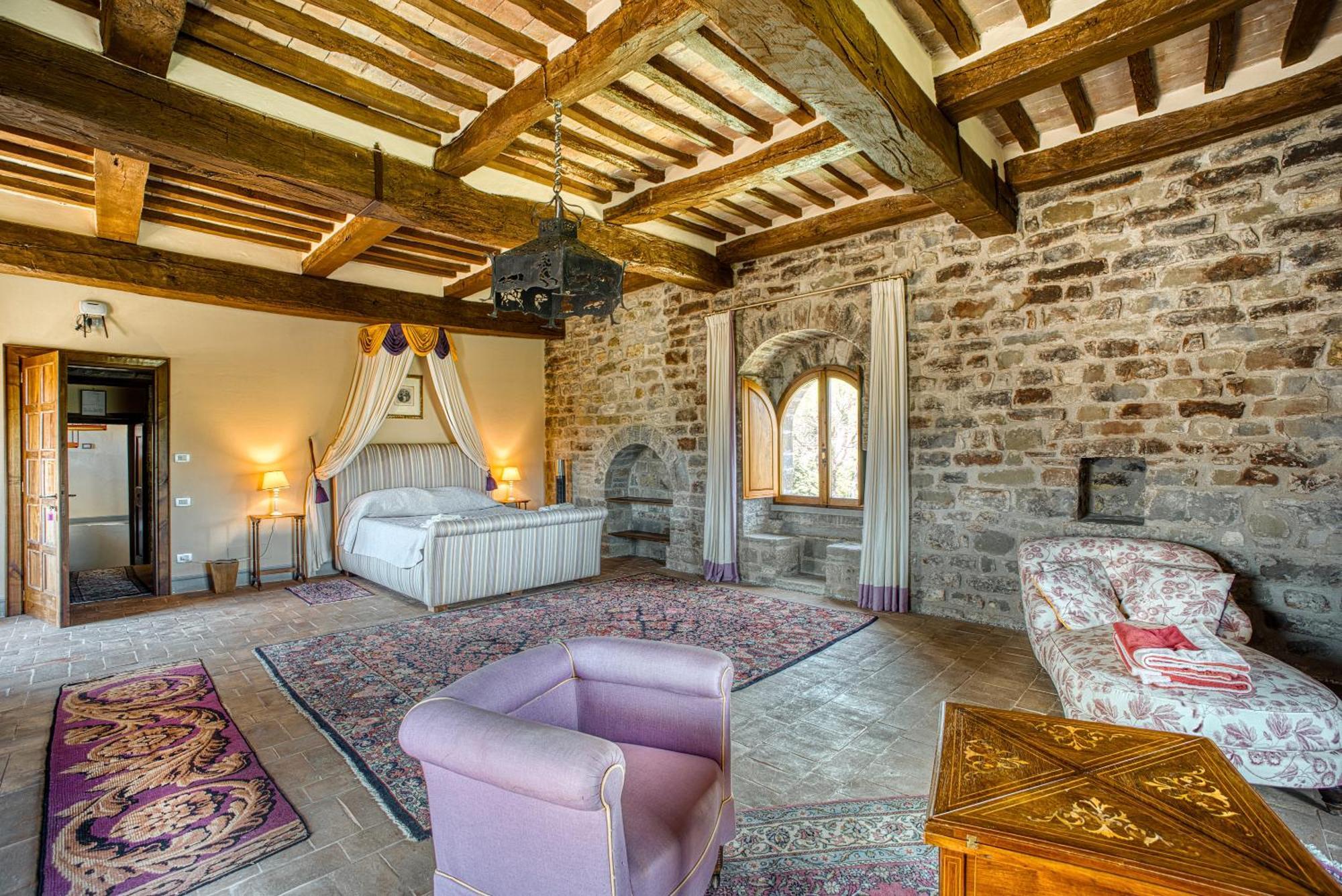 Castello Di Magrano Villa Gubbio Bagian luar foto