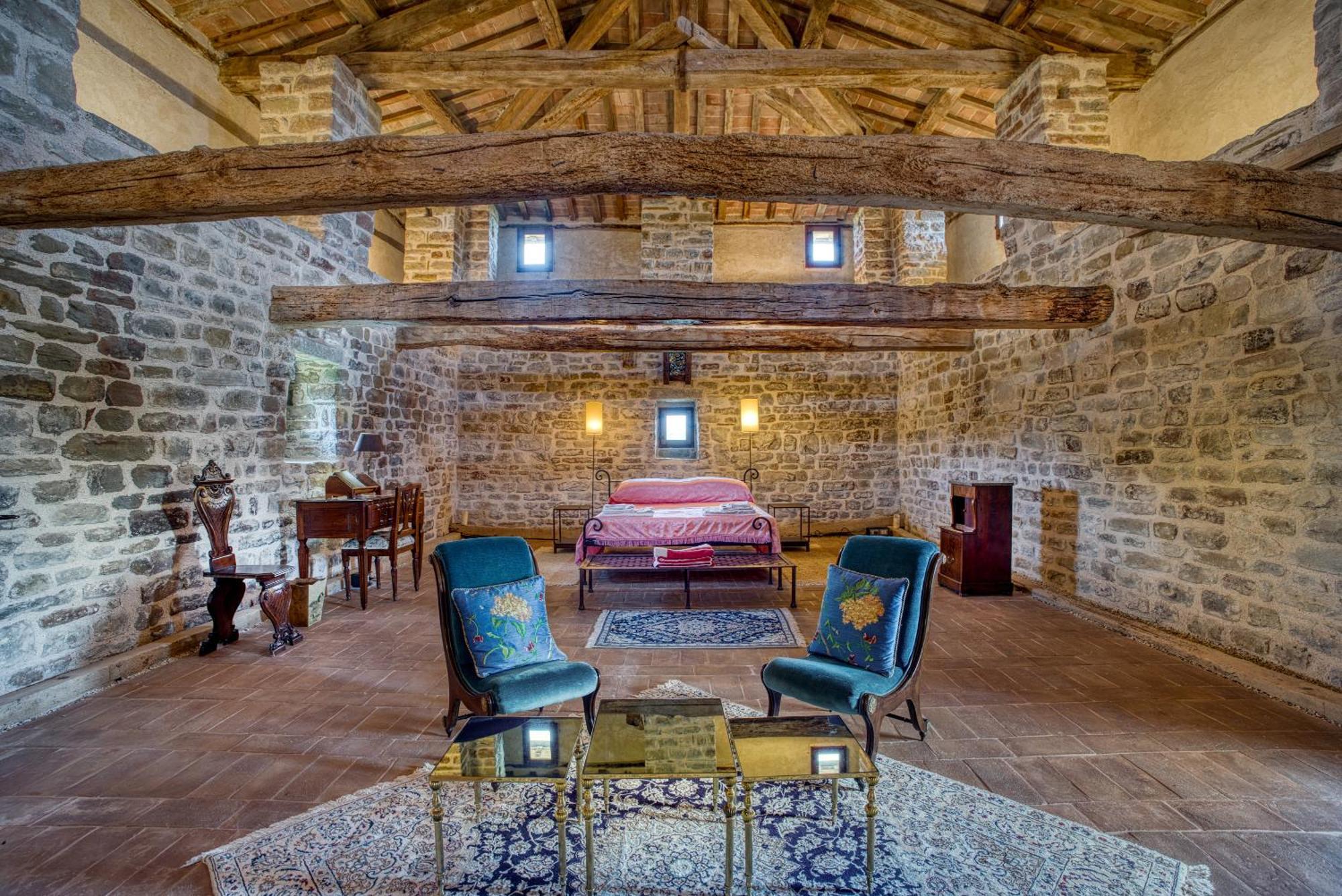 Castello Di Magrano Villa Gubbio Bagian luar foto