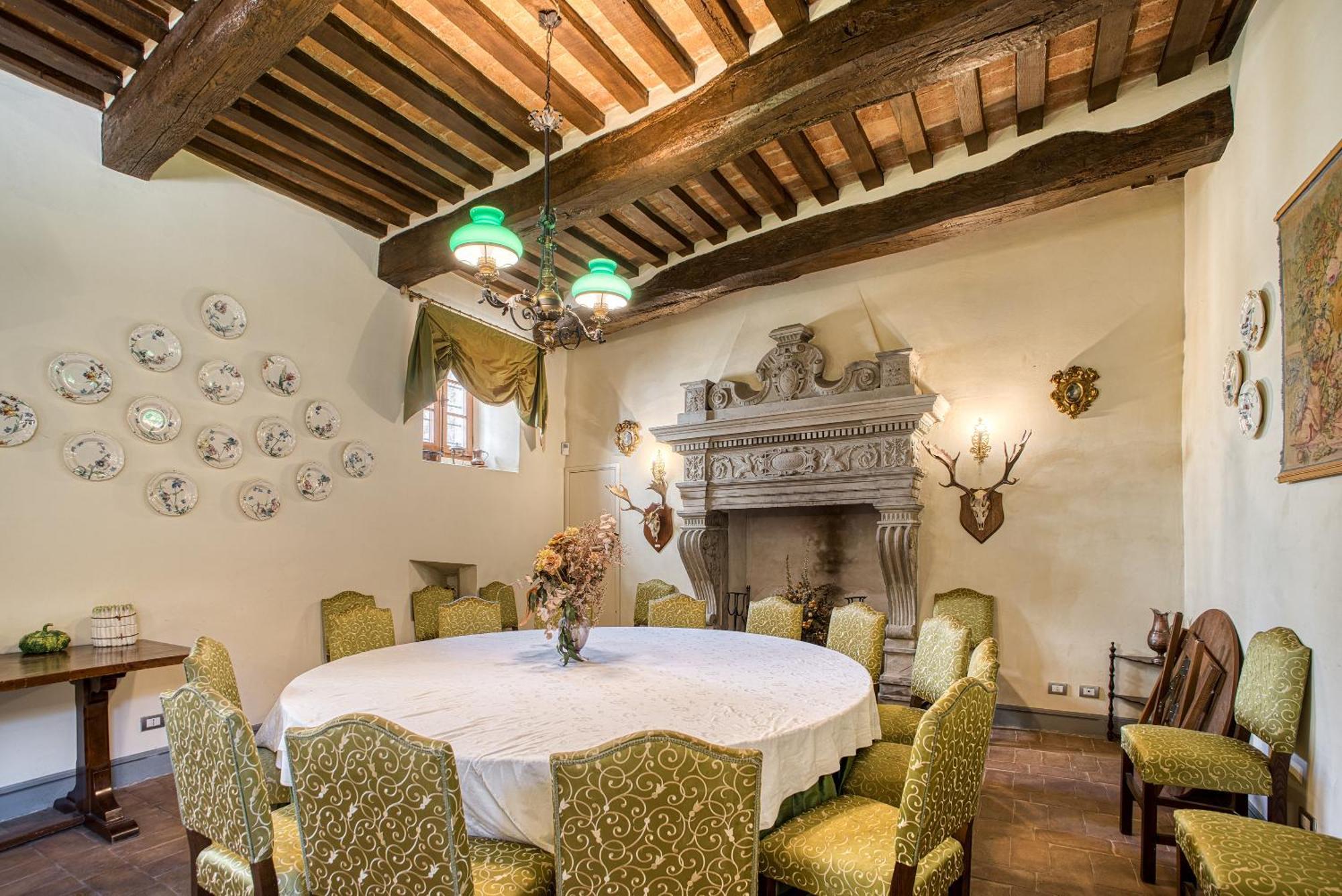 Castello Di Magrano Villa Gubbio Bagian luar foto