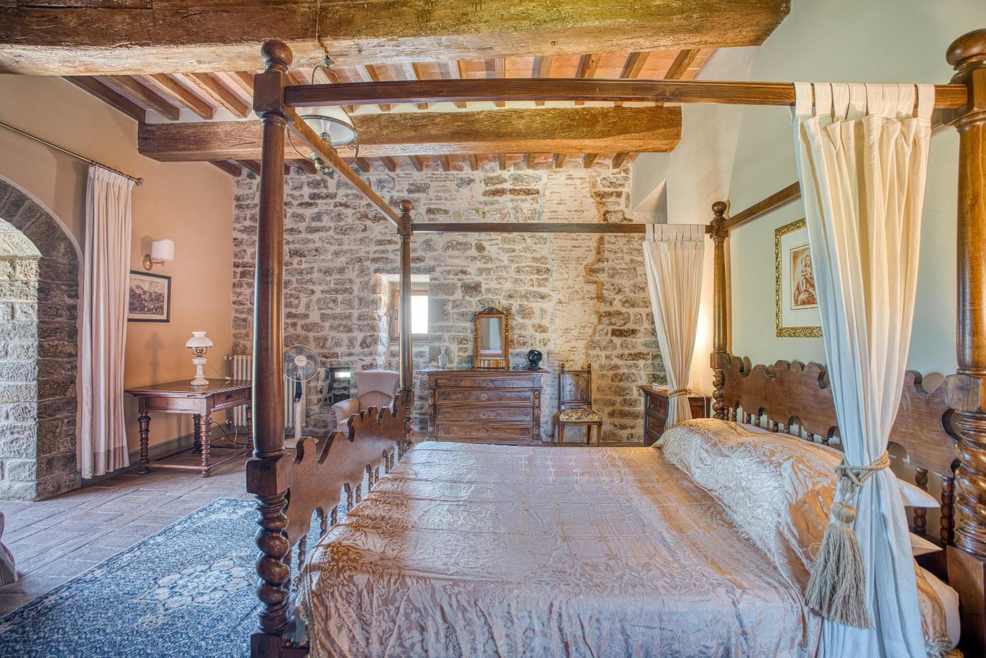 Castello Di Magrano Villa Gubbio Bagian luar foto